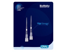 Ponteira PCR Com Filtro Tipo Gilson 10 Ul Longa Estéril - 1.000 Unid - Bionaky